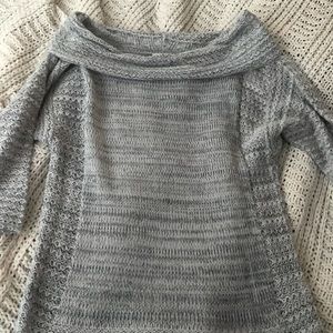 Off the shoulder sweater
